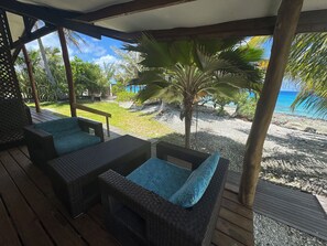 Standard Room, Lagoon View | Desk, free WiFi - Te Mao Lodge (Rangiroa)