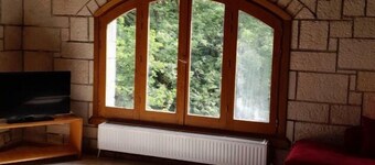 Apartamento estudio "Tsarouxi Village 1" con vistas a la montaña, terraza privada y Wi-Fi