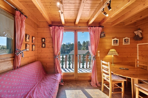 Chalet "Maison De Bois Finlandaise" avec 2 Terrasses Privées & Balcon