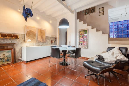 Dining. Holiday Home "Maresme Natura" with Mountain Views, 2 Private Terraces and Wi-Fi