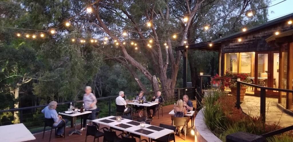 Breakfast and dinner served, garden views 