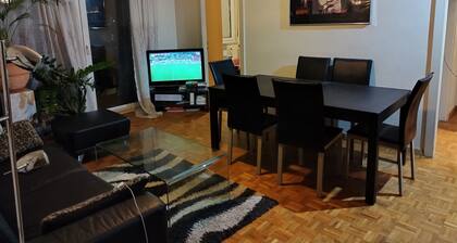 Furnished appartment vis-a-vis of railstation 5 min from lake at Montreux