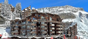 Appartement ski aux pieds pour 6 à Avoriaz avec balcon et WiFi