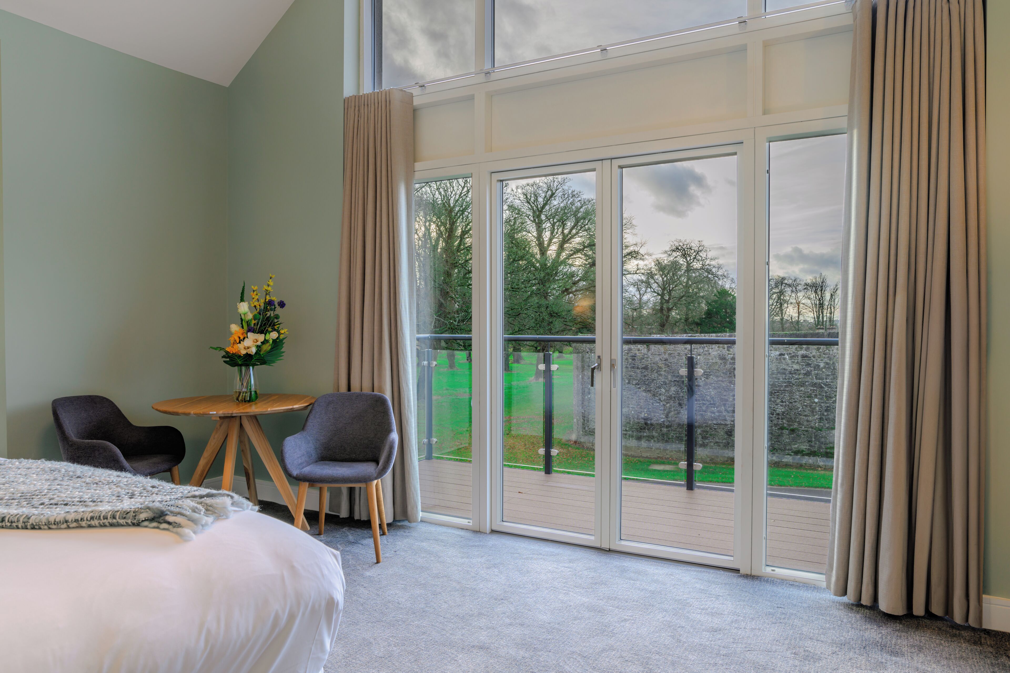Deluxe Double or Twin Room, Balcony, Garden View