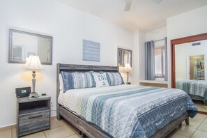 1 bedroom, iron/ironing board, free WiFi, bed sheets