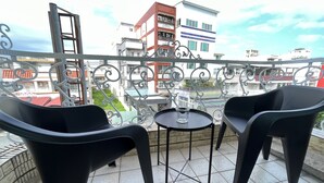 Firemannsrom – comfort, 2 dobbeltsenger | Terrasse/patio