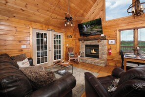 Smart-TV, Kamin, Videospiele