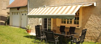 Maison de caractère Caprice Normand, jardin clos, à 7 min à pied des plages