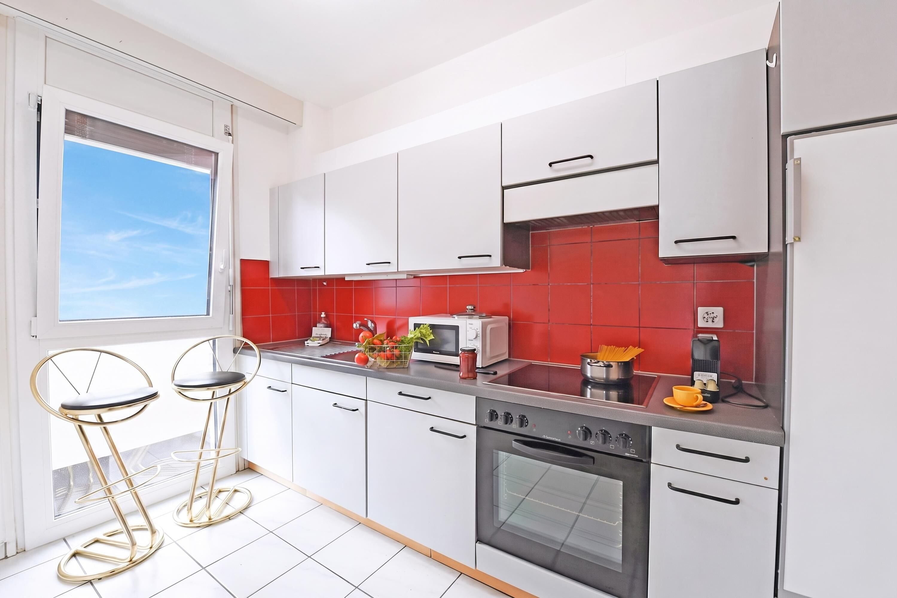 Family Apartment, 2 Bedrooms, Balcony (Imbarcadero Apartment in Locarno with) | Private kitchen