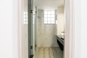 Studio | Bathroom - Experience Dreamy Santorini Gorgeous Std (Santorini)