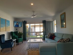 Living area - Welcome to QUIET SANCTUARY (Evans Head)