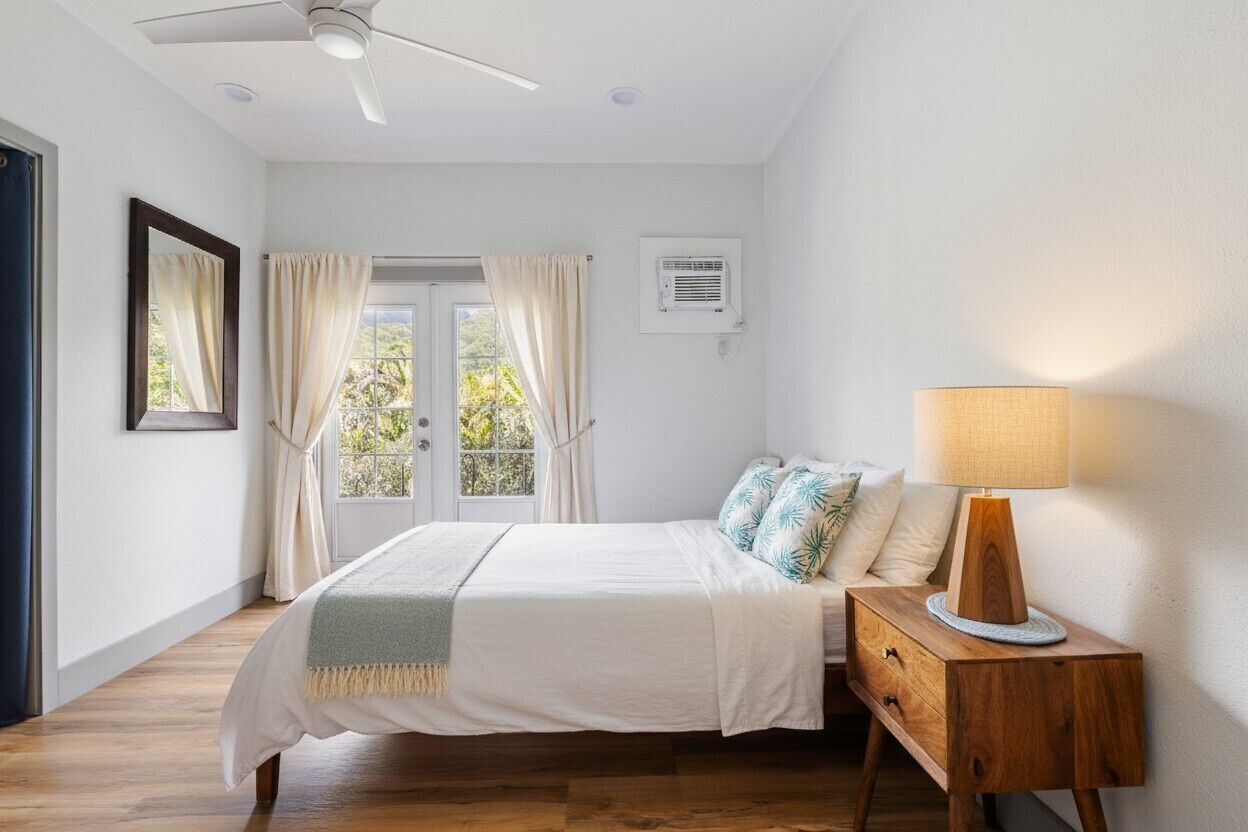 3 bedrooms, iron/ironing board, travel cot, free WiFi