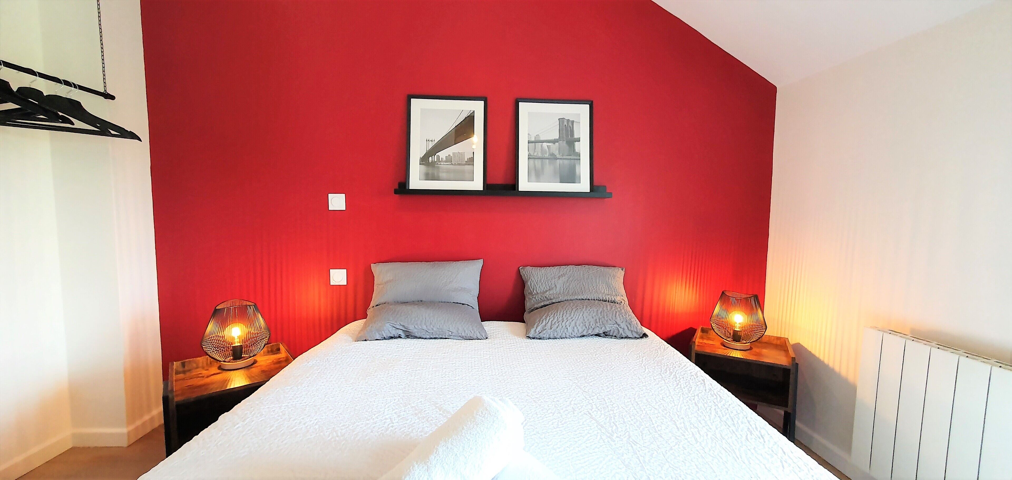 2 Schlafzimmer, Reisekinderbett, kostenloses WLAN, Bettwäsche