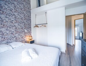 2 bedrooms, travel crib, free WiFi, bed sheets - Le Duplex du Lac D'orient #1 - Proche du lac (Mesnil-Saint-Père)