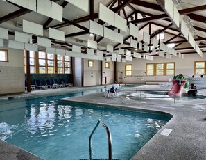 Indoor pool, outdoor pool