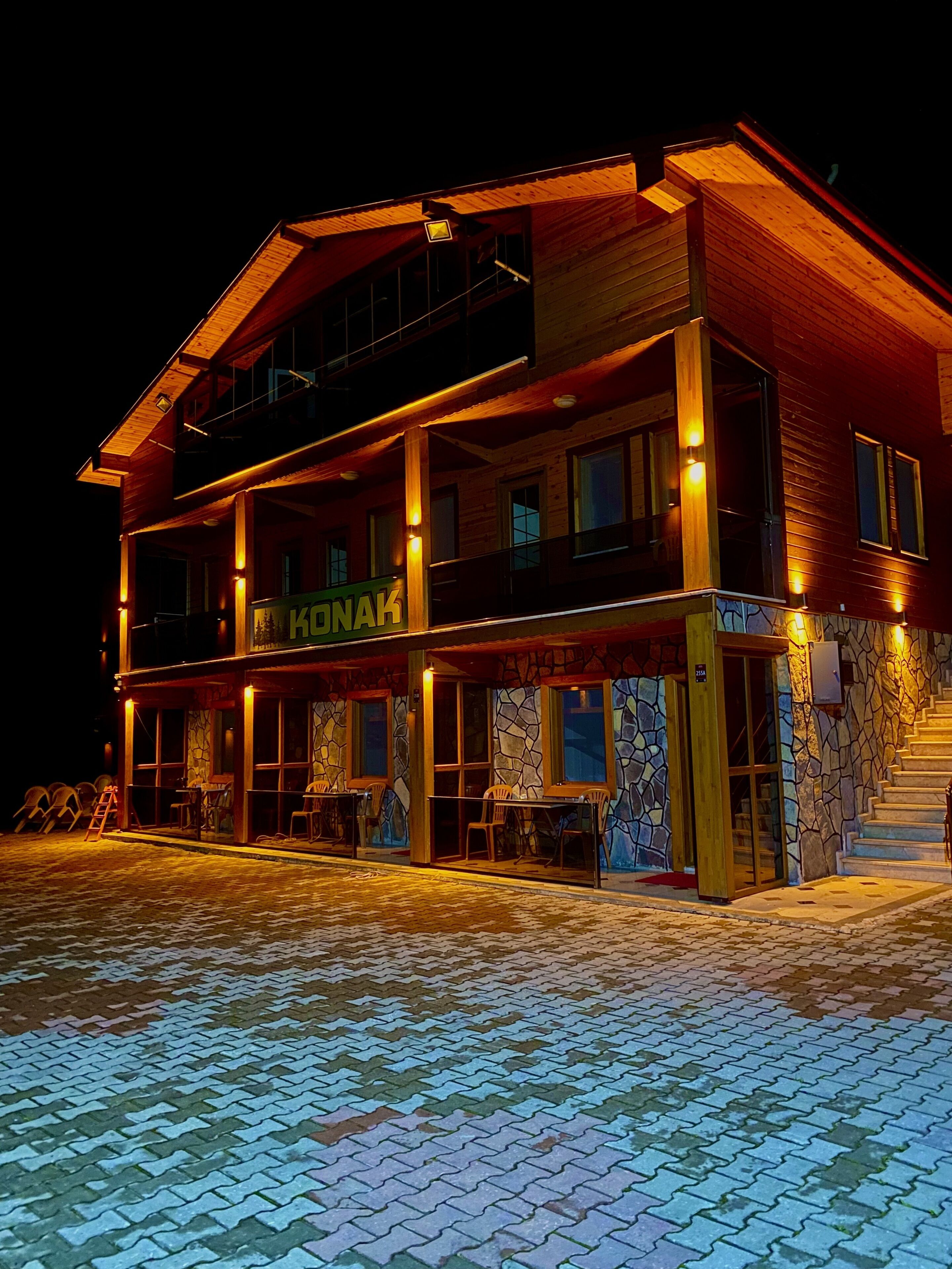 Fassade der Unterkunft