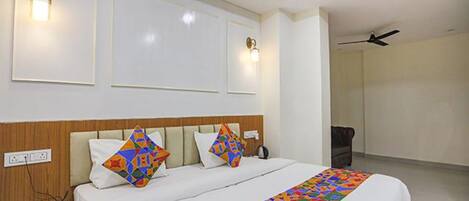 Chambre Deluxe | Draps en coton égyptien, literie de qualité supérieure