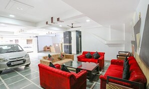 Zona de estar del vestíbulo