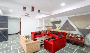 Zona de estar del vestíbulo