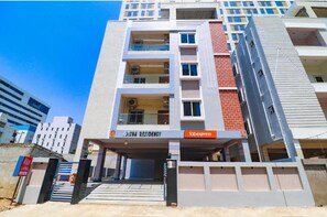 Fassade der Unterkunft