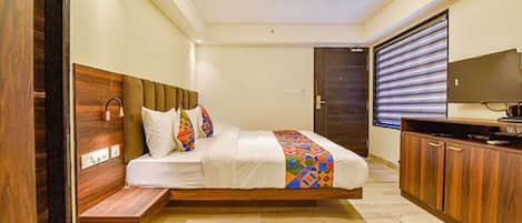 Chambre Deluxe | Draps en coton égyptien, literie de qualité supérieure