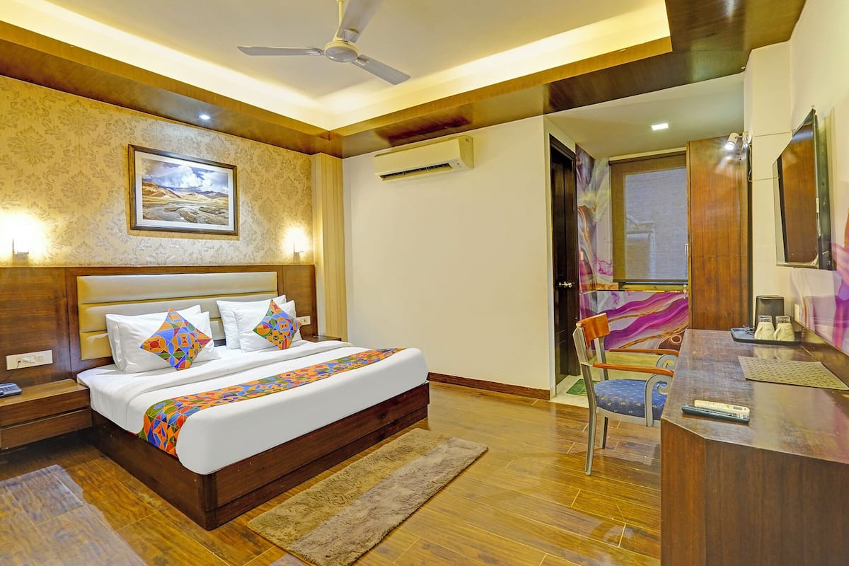 Suite Mewah | 1 kamar tidur, seprai katun Mesir, seprai premium, dan brankas