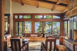 Smart TV, fireplace - Elevated Mountain Ski Home by InvitedHome | New Remodel, Patio Views, Game Room (Mountain Village)