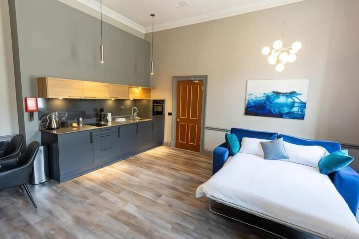 1 Schlafzimmer, Bettwäsche aus ägyptischer Baumwolle