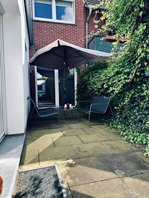 Terrace/patio - Apartment Euregio II - Terrace & close to the clinic (Nordhorn)