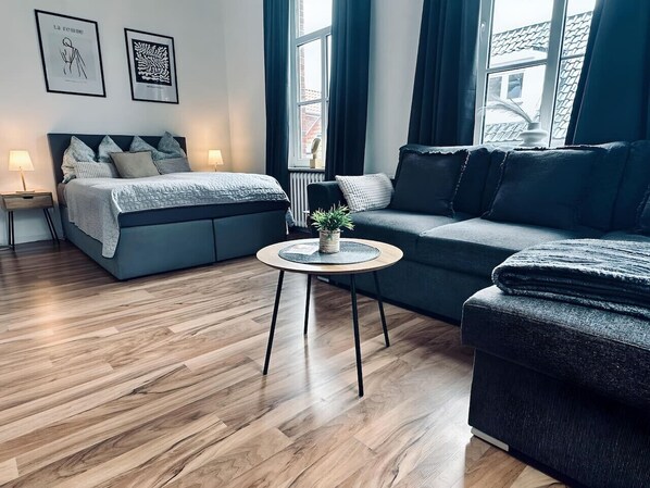 1 bedroom, iron/ironing board, WiFi, bed sheets - Fewo Burgquartier - im Ritterlichen Bad Bentheim (Bad Bentheim)