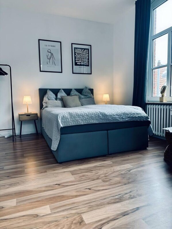 1 bedroom, iron/ironing board, WiFi, bed sheets - Fewo Burgquartier - im Ritterlichen Bad Bentheim (Bad Bentheim)