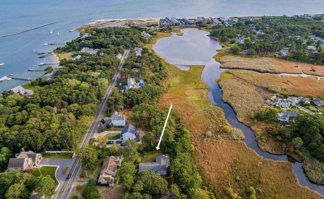 Cape Cod house on Private Road