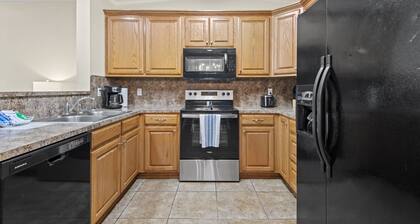 Welcome!  This apartment offers a spacious and comfortable place to stay.