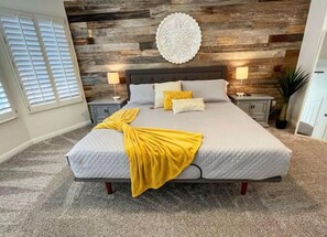 4 bedrooms, iron/ironing board, travel cot, free WiFi