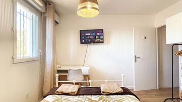 1 Schlafzimmer, Bügeleisen/Bügelbrett, WLAN, Bettwäsche