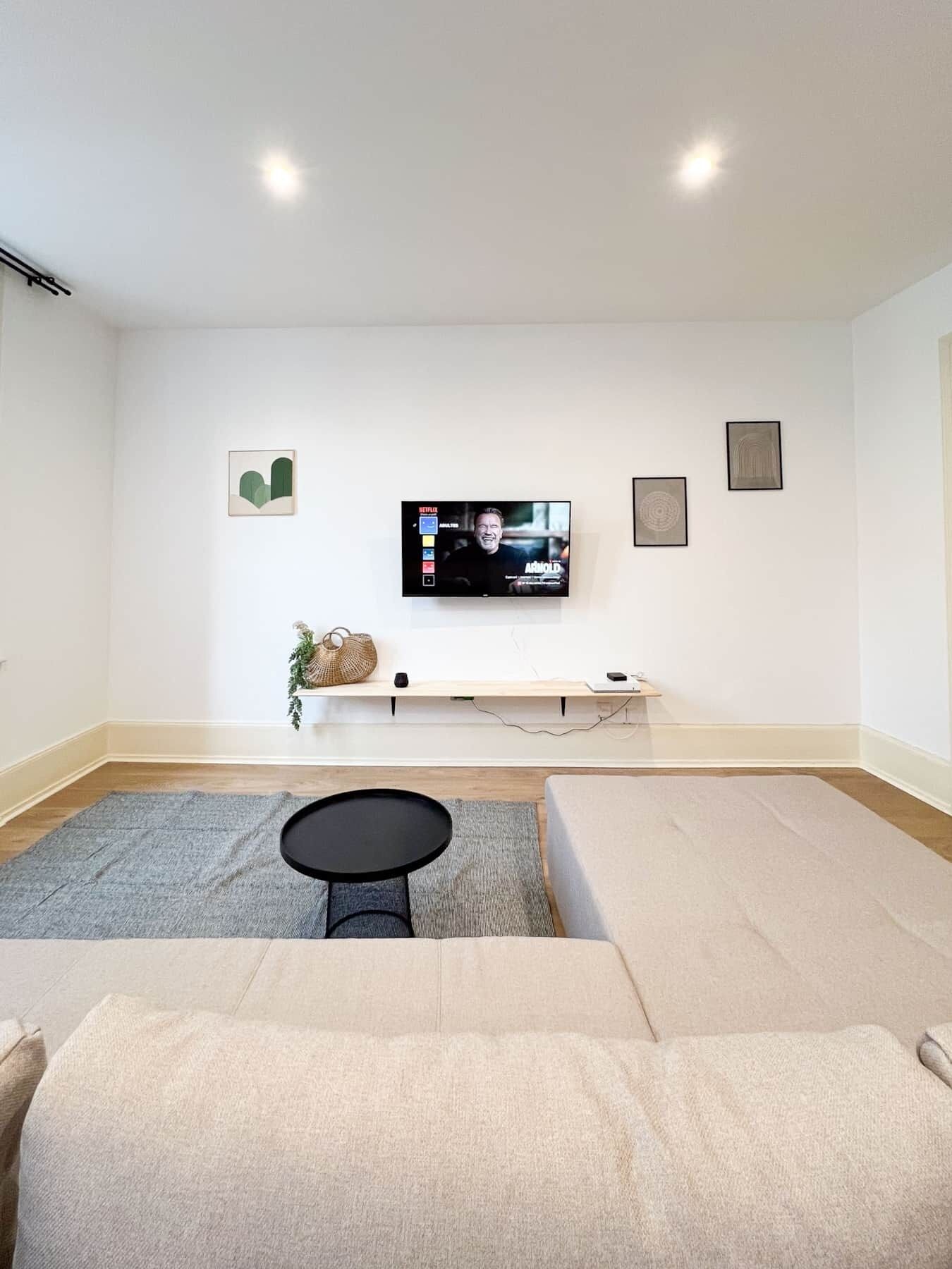 TV conectada con Netflix y Youtube