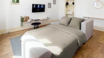 2 quartos, ferros/tábuas de passar roupa, berço de viagem, Wi-Fi