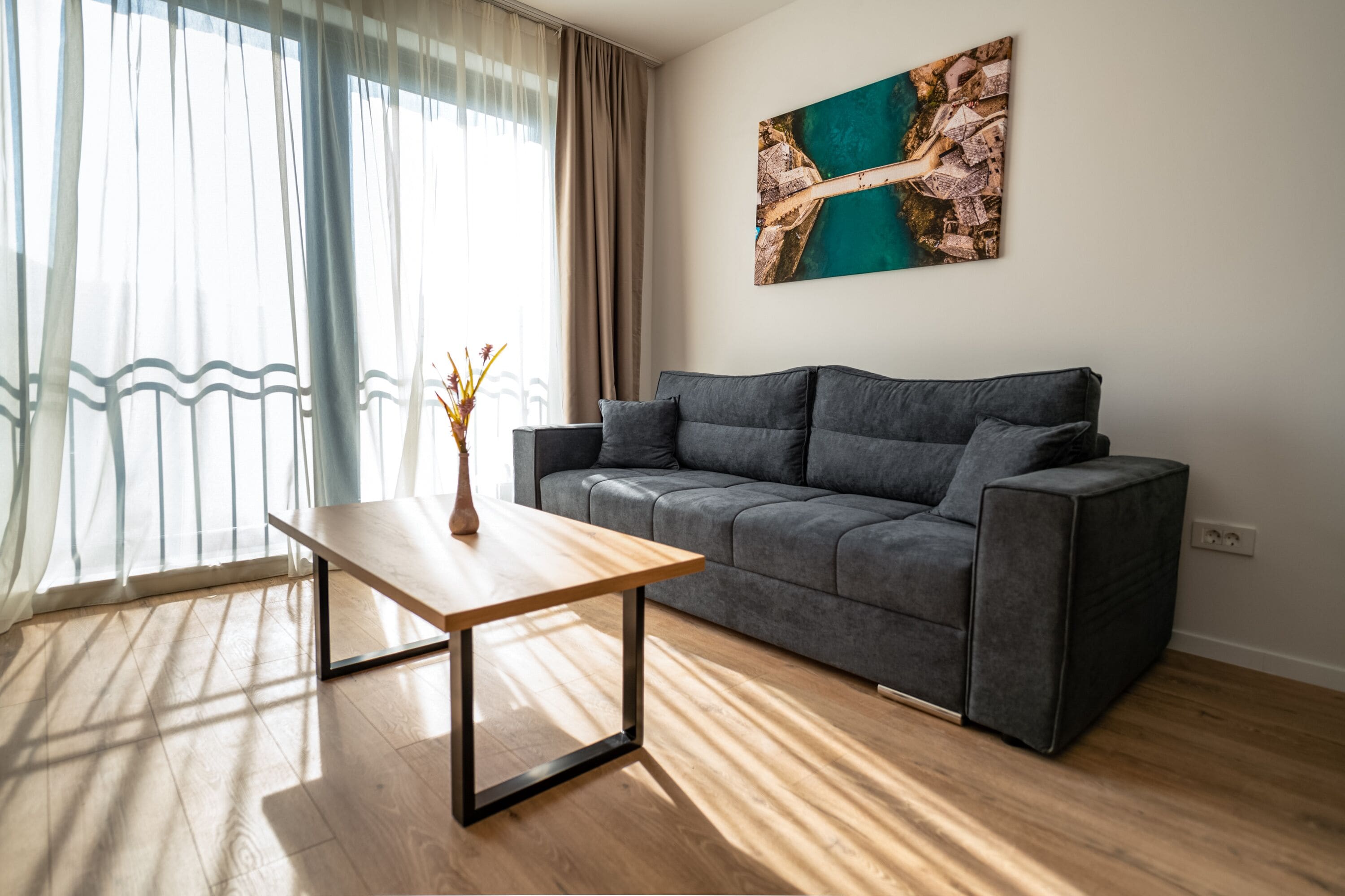 Apartamento Confort | Ropa de cama de alta calidad y colchones con acolchado adicional