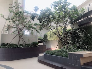 Overnattingsstedets uteområder