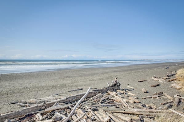 Beach nearby