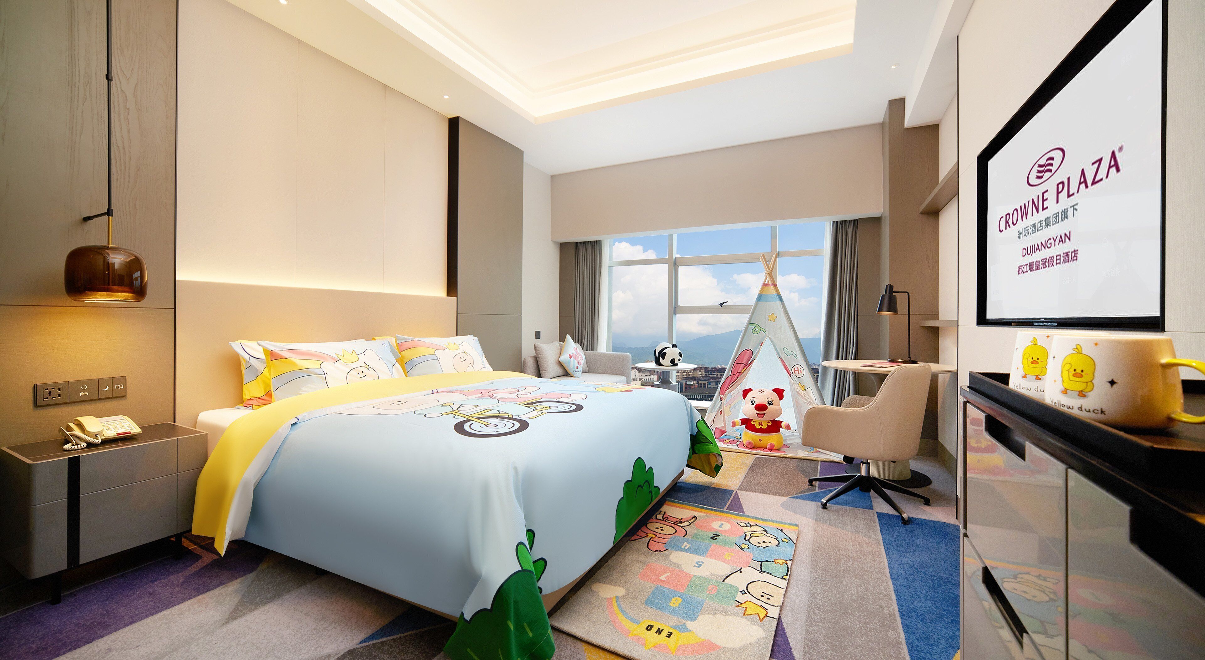 标准房, 1 张特大床 (Kids Theme) | 迷你吧（备有免费物品）、客房内保险箱、笔记本电脑工作区、遮光窗帘