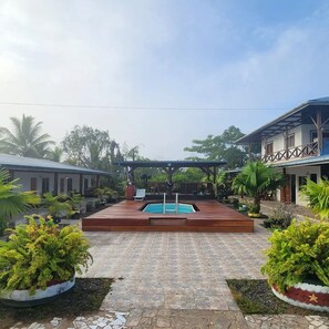 Utsikt over resort