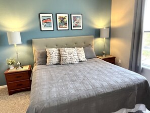 3 bedrooms, iron/ironing board, travel cot, free WiFi