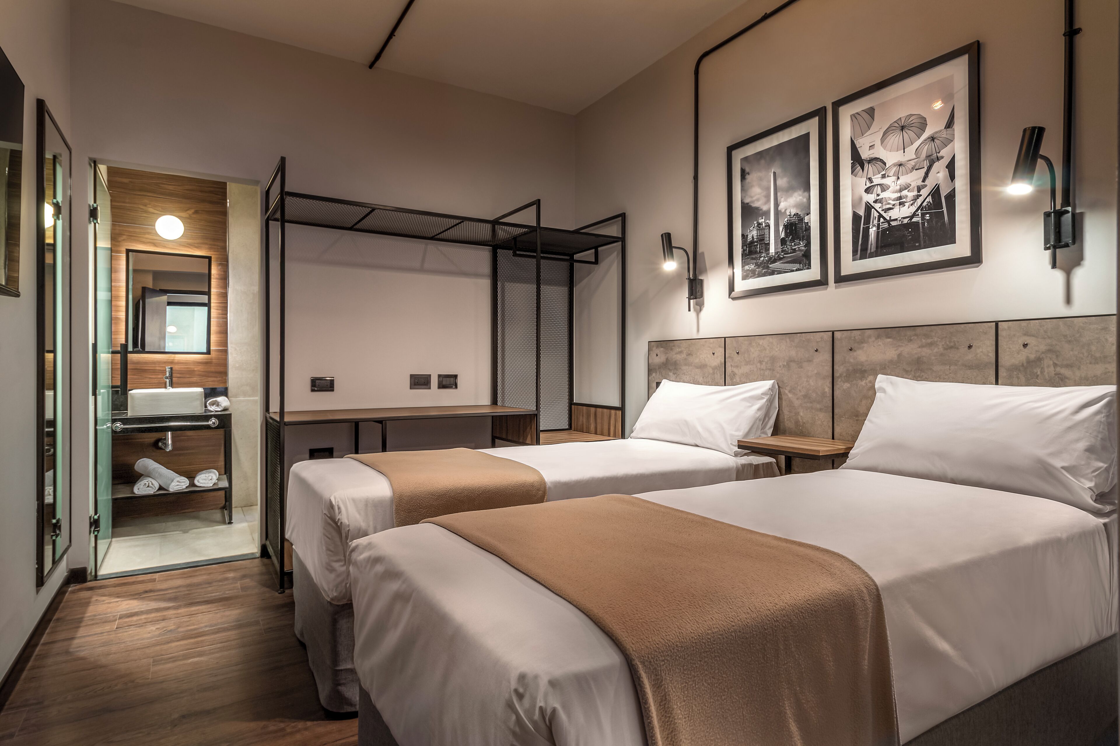 Free WiFi, bed sheets