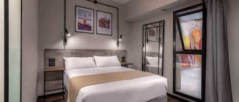 Wi-Fi de cortesia, roupa de cama