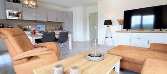 Suite Relax 2.0 – Entspannen im Sauerland. Sauna. Balkon. Stilvoll.