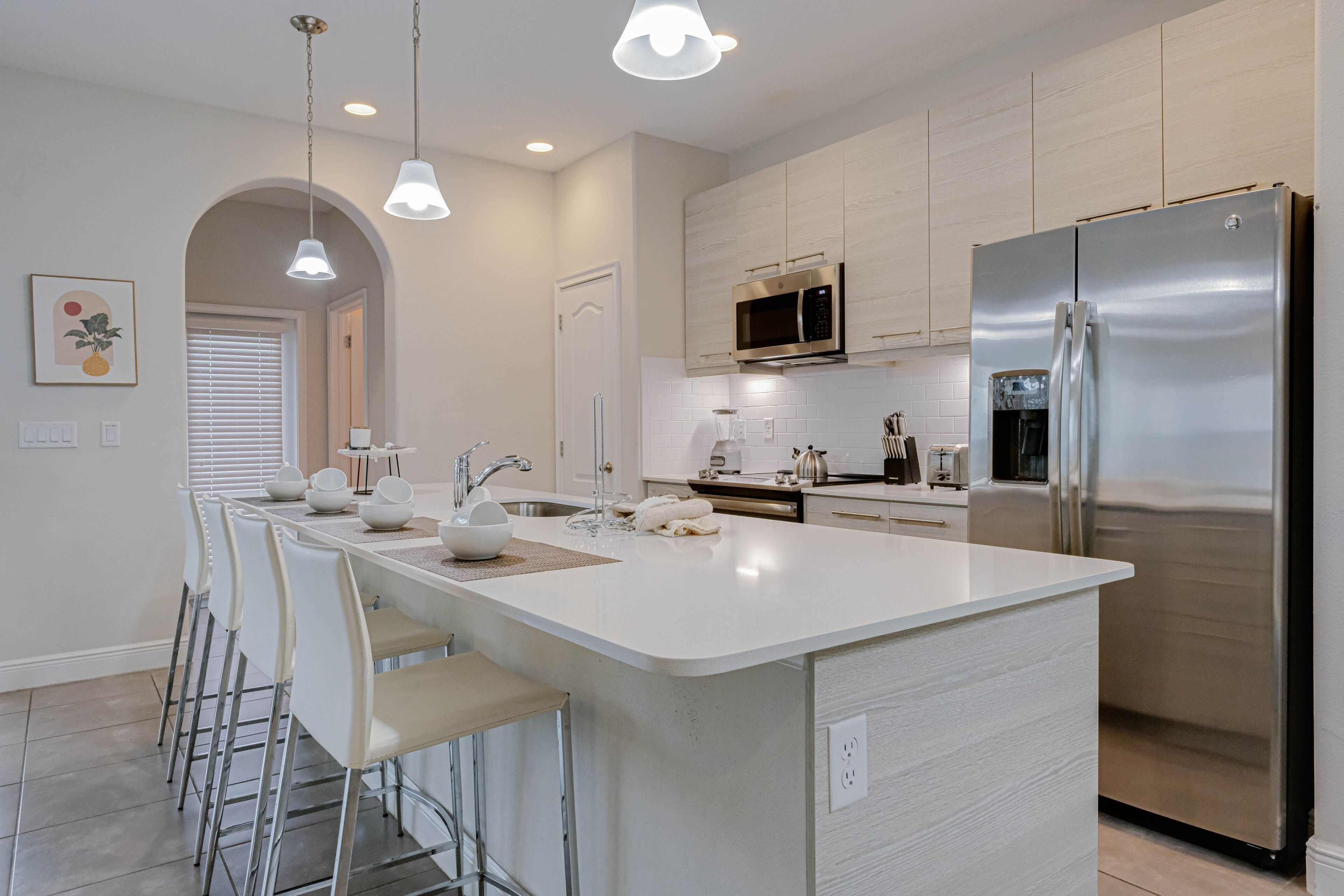 Frigorifero, microonde, forno, lavastoviglie