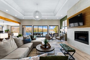 House, Multiple Beds (Salience Path w/Heated Pool & Game Ro) | Living area - Salience Path W/heated Pool & Game Room (Mooresville)