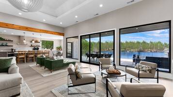 House, Multiple Beds (Salience Path w/Heated Pool & Game Ro) | Living area