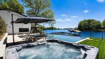 House, Multiple Beds (Fox Run w/Heated Pool & Optional Boat) | Pool | Seasonal outdoor pool, a heated pool